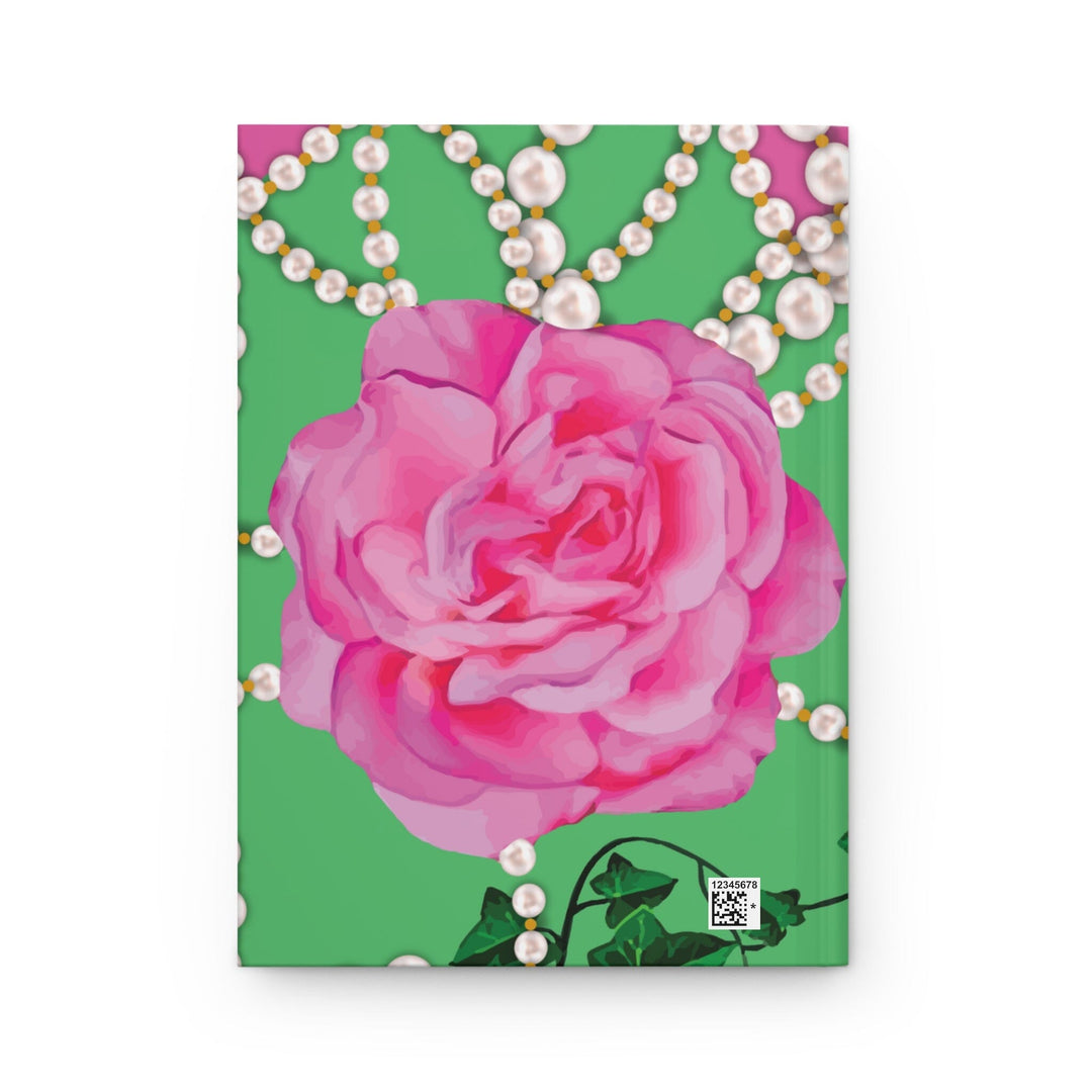 PNK Signature Pink & Green Personalized Hardcover Journal