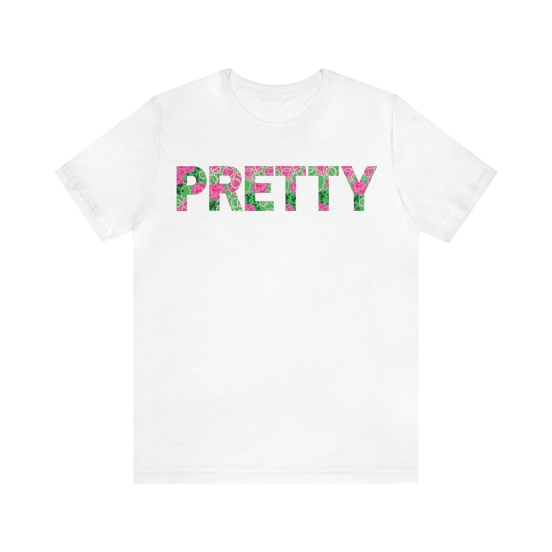 PNK Signature Pink & Green Pretty T-shirt