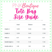 Signature 2 Pink & Green Tote Bag