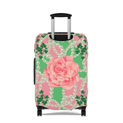 Signature 2 Pink & Green Luggage Cover