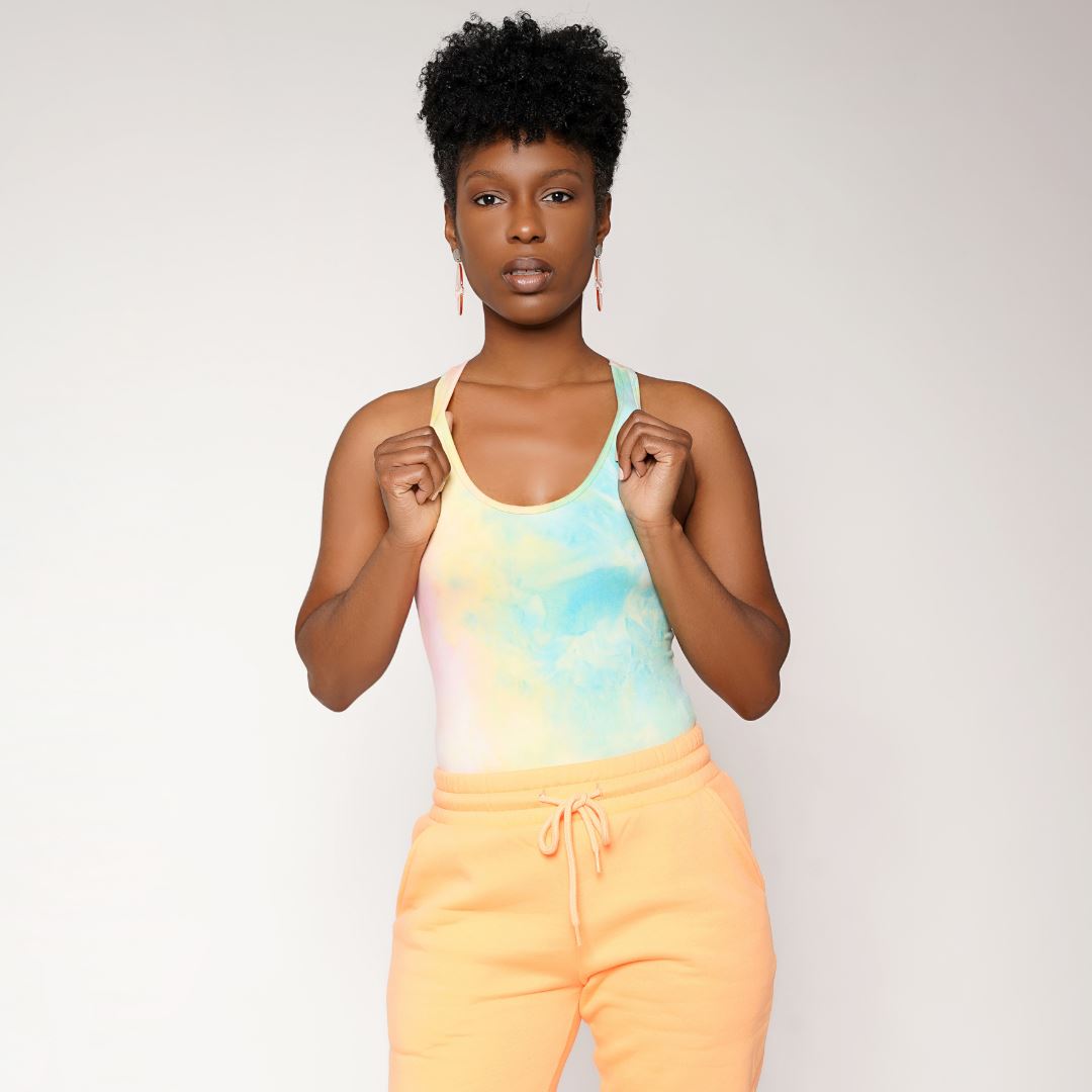 Summer Bodysuits Tie Dye