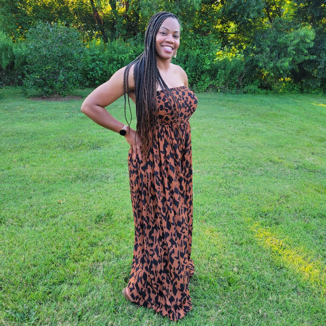 Summer Breeze Jumpsuit (Animal Print)